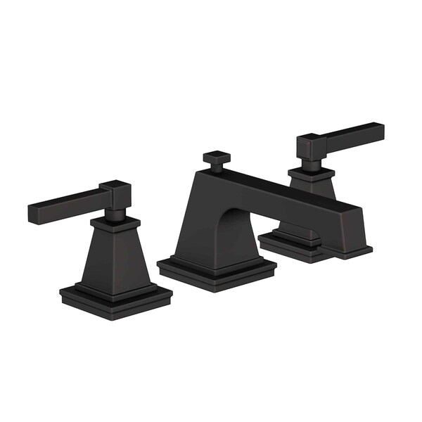 Newport Brass Widespread Lavatory Faucet in Flat Black 3140-56 - main
